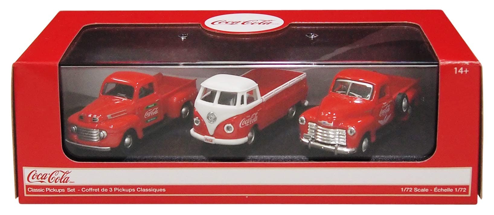 1/72 Classic Pickups Set (1948 Ford F1 Pickup, 1962 Volkswagen T1 Pickup & 1953 Chevrolet 3100 Pickup)