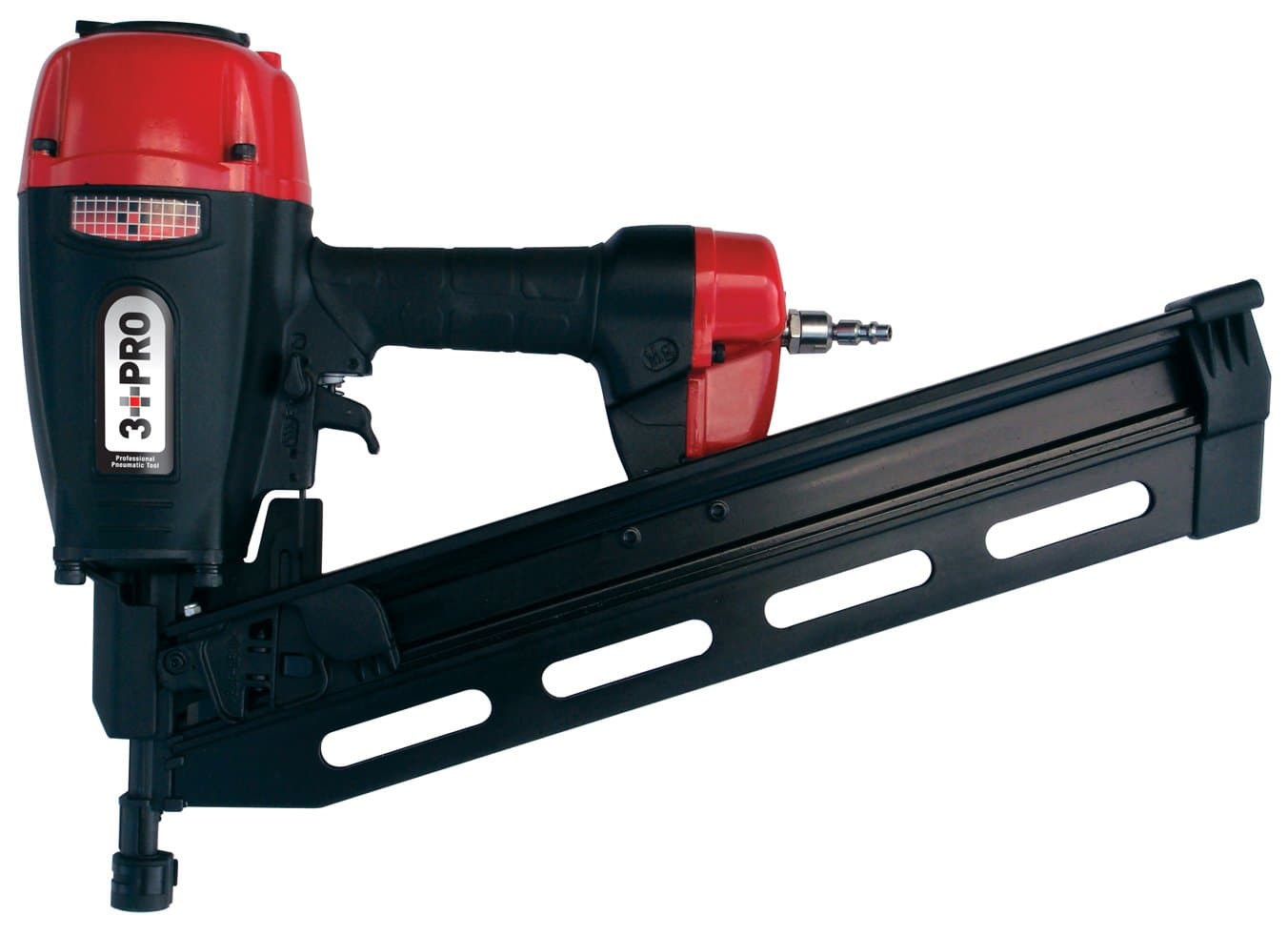 FN2190P 21-Degree FRH Framing Nailer, .113-.148 Diameter 2-3.5-Inch Long, Black/Red