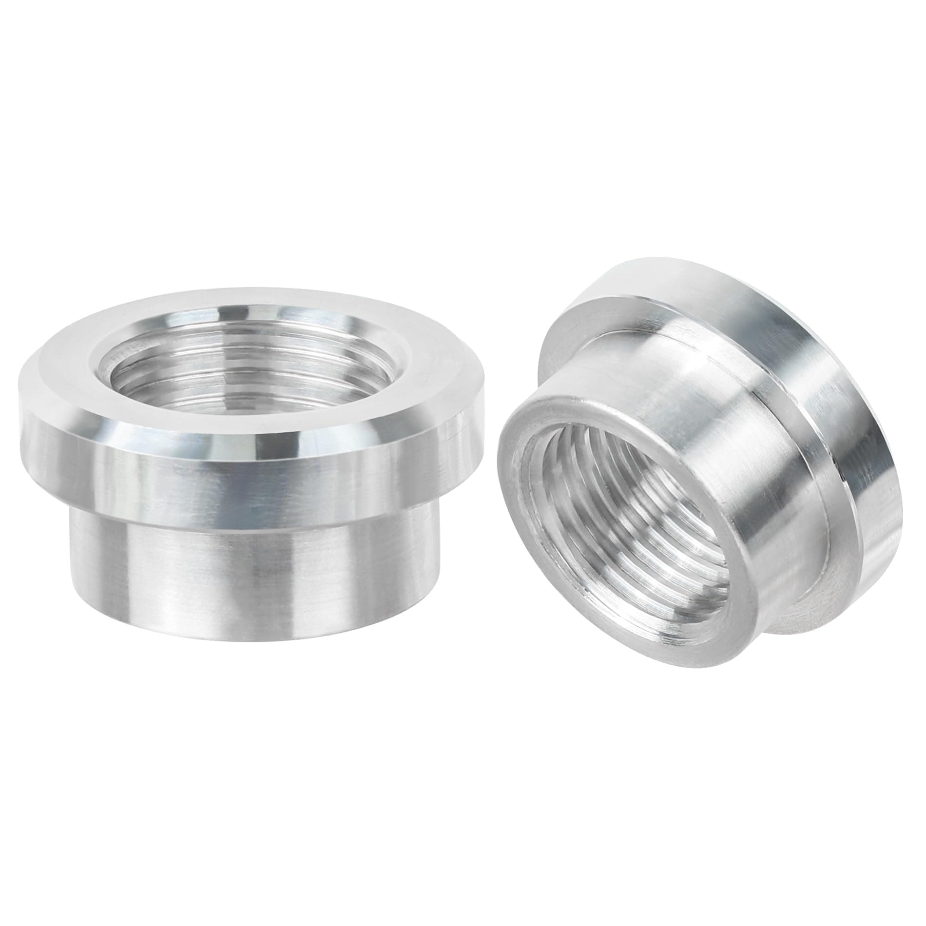 EVIL ENERGY 1/2" NPT Female Weld on Bung Fitting Aluminum 2PCS