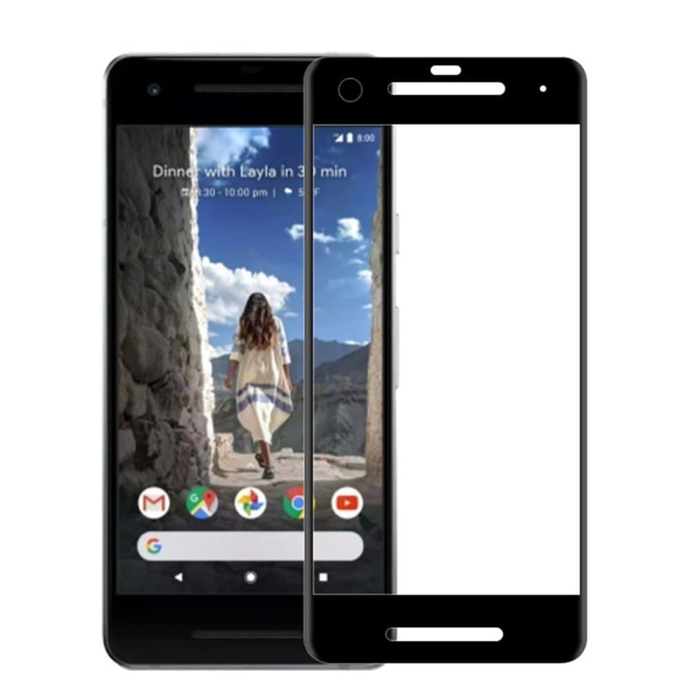 Best 29 Google Pixel 2 Glass Screen Protector Google Pixel 2 Tempered Glass Screen Protector Clear [3D Curved] [Easy Installation] [High Responsivity] [Bubble-Free] [Anti-Scratch] HD Screen