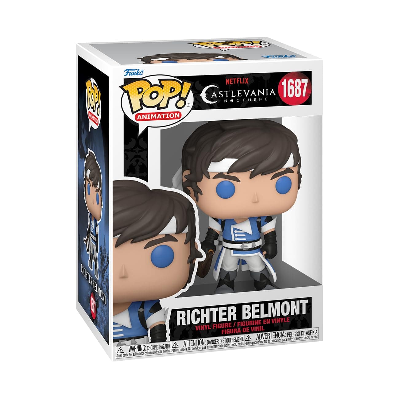 Funko Pop! Animation: Cast Noct - Richter Belmont - Castlevania - Collectable Vinyl Figure - Gift Idea - Official Merchandise - Toys for Kids & Adults - TV Fans - Model Figure for Collectors