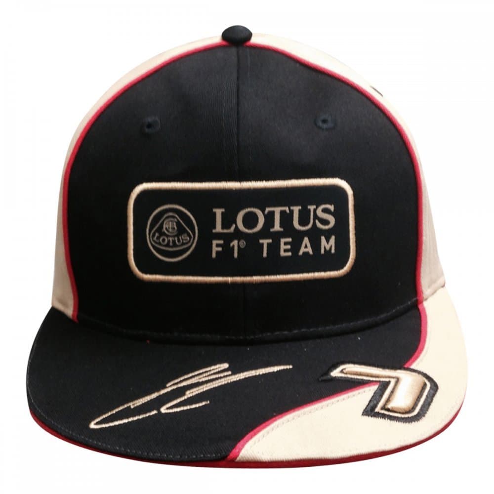 Lotus F1 Team 2013 Official Flat Brim Kimi Raikkonen Cap