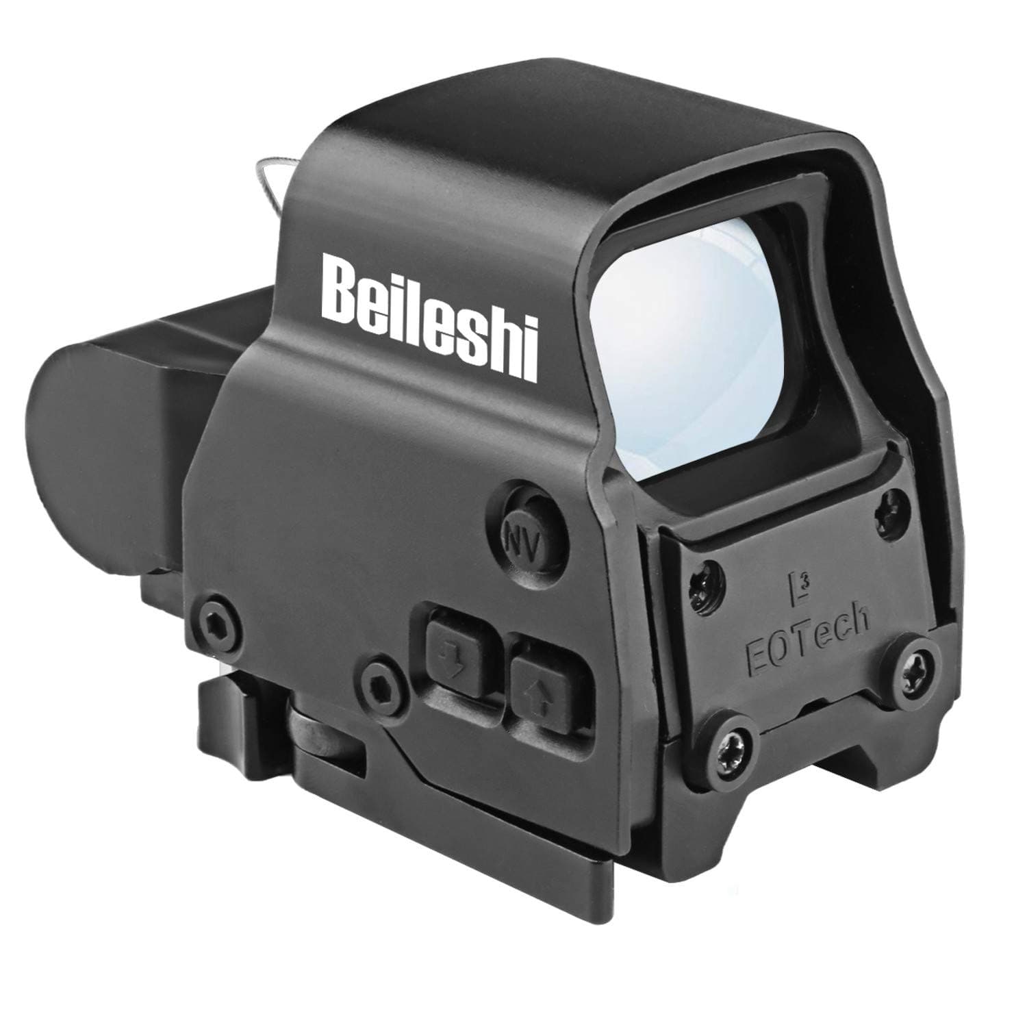 Beileshi 558 Holographic Sight Red Green Dot Sight Scope, 20 Levels Brightness, 35x24mm Objective Lens Suitable for 20mm Track