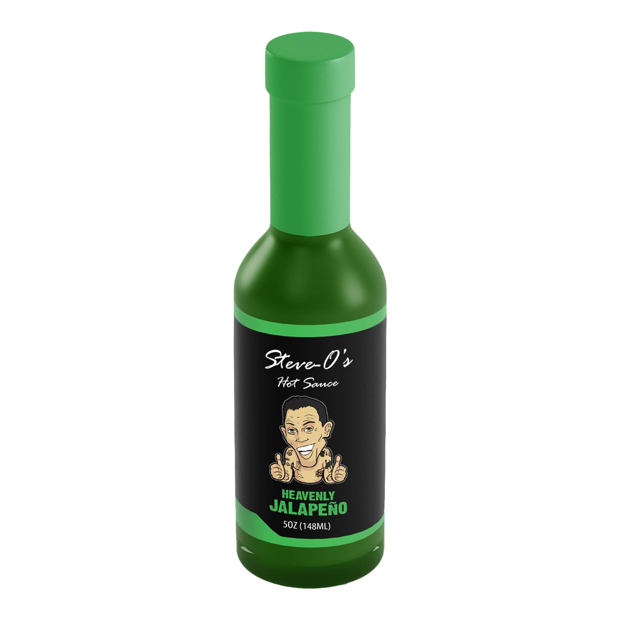 Hot Sauce - Heavenly Jalapeño Hot Sauce | Green Verde Sauce for Marinades, BBQ, Vegetables, Eggs, Potatoes (148 ml)