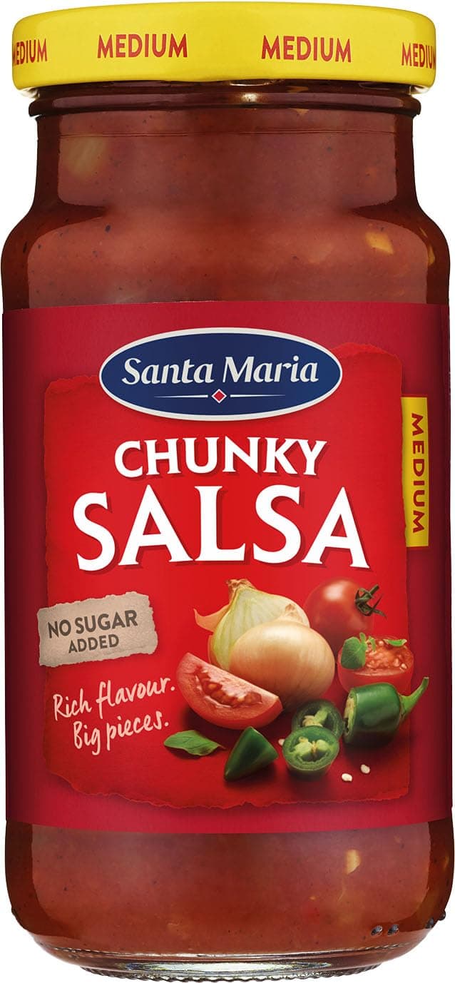 Santa Maria Chunky Salsa Medium 230G, 230 gm