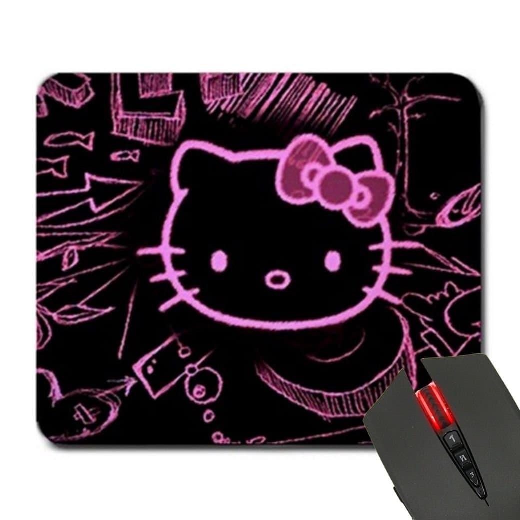 Hello Kitty Custom Design Cool Gaming Mousepd Mouse Pad Mat by OceanArt