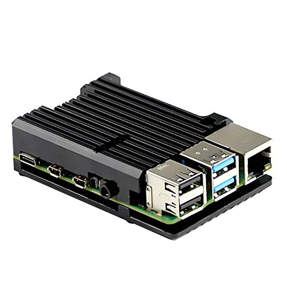 Metal Case for Raspberry Pi 4 Model B Case and Heatsink Thermal Adhesive