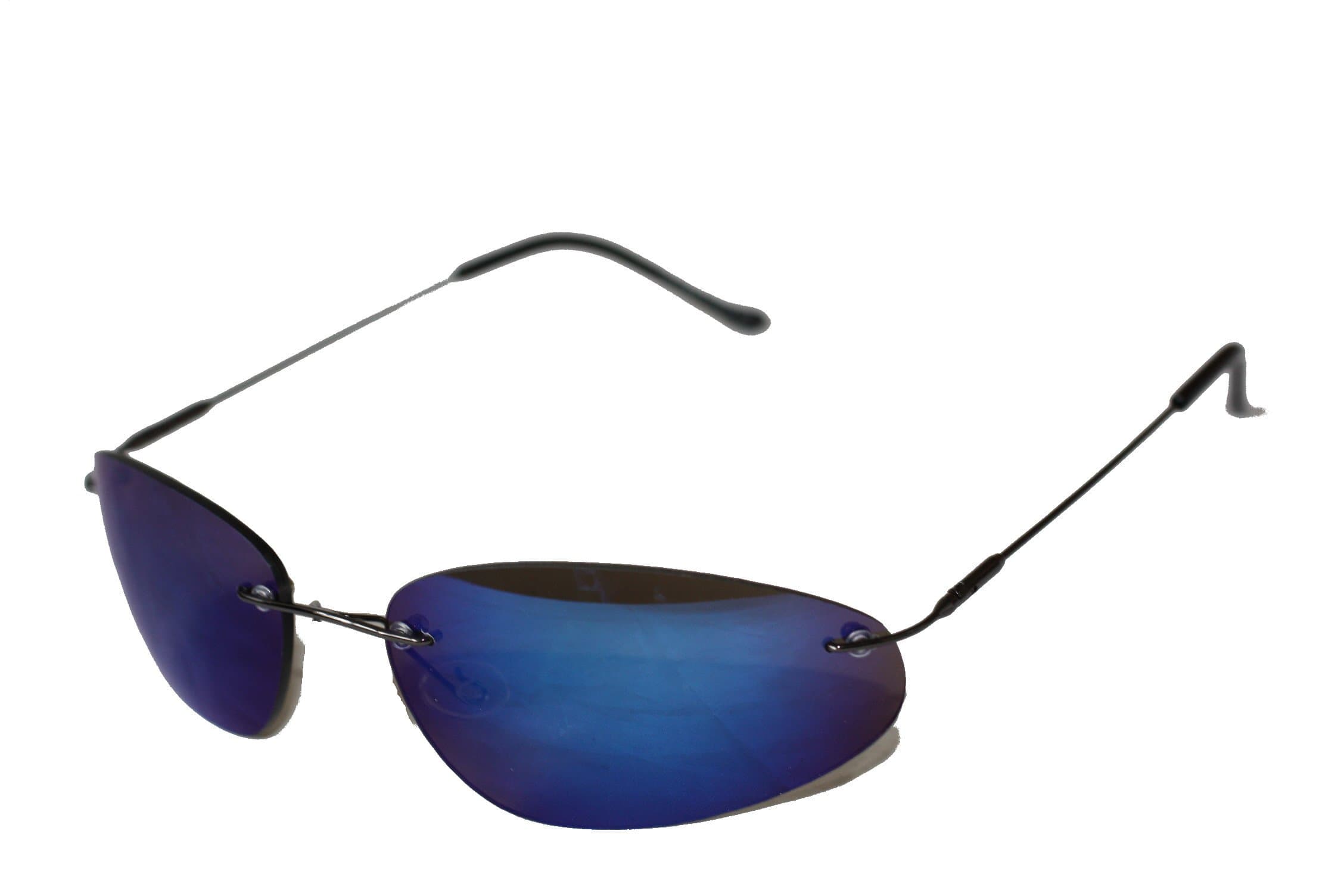 Neo Matrix style sunglasses glasses Emeco 9001BLAU