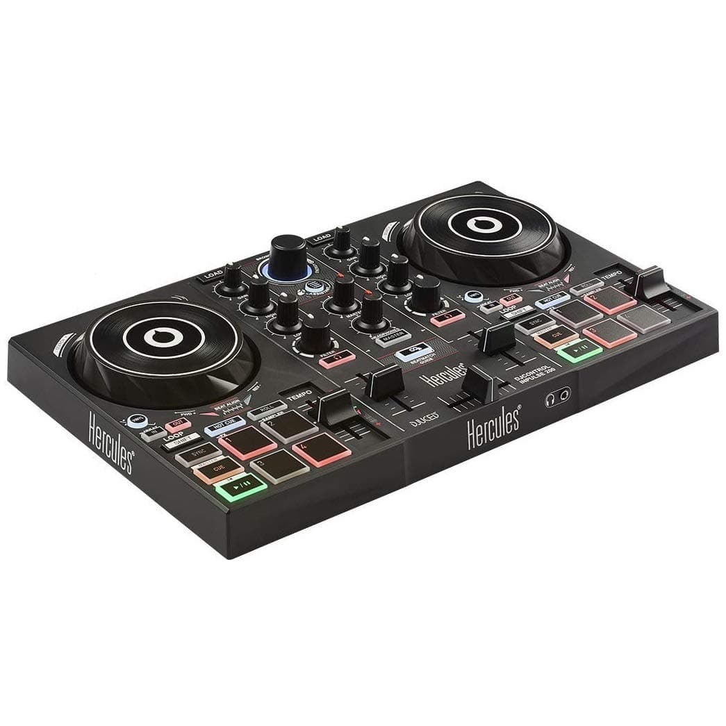 Hercules DJ Inpulse 200 Dj Controller With Usb, Black