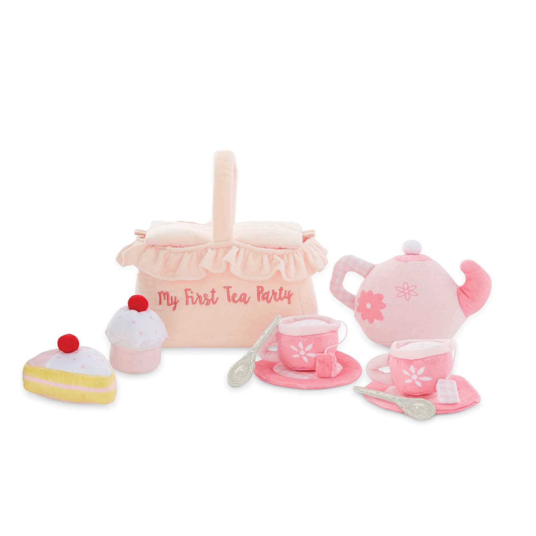 Mud Pie My First Tea Party Plush Set, Multicolor