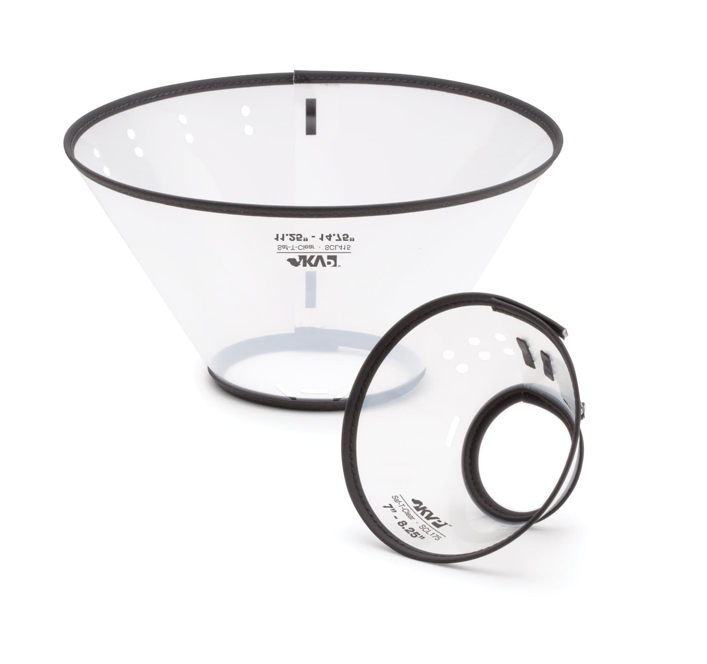 Saf-T-Clear Dog Recovery Collar, Fits 15" to 25" Neck/12 Depth