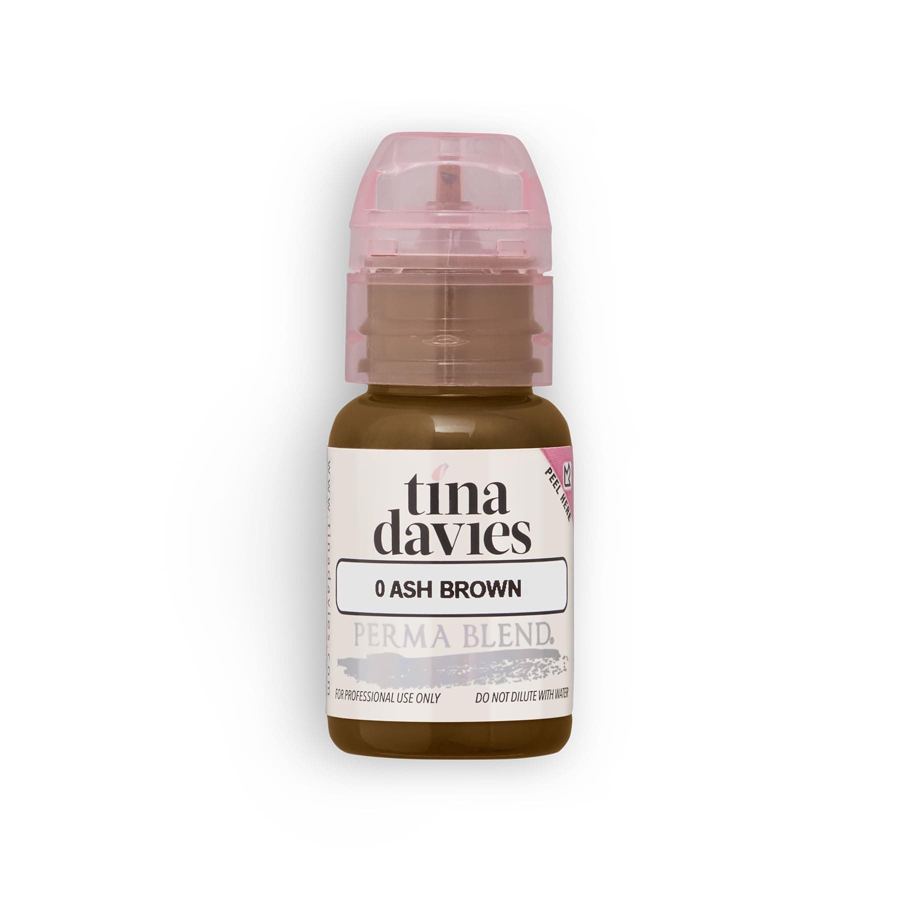 Professional X Perma Blend Brow Pigment - Permanent Eyebrow Makeup - Colours Heal True to Tone - High Retention - Ash Brown, 1/2oz