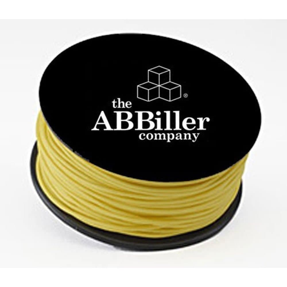 AB Biller 500# Test Yellow Waxed Kevlar Line