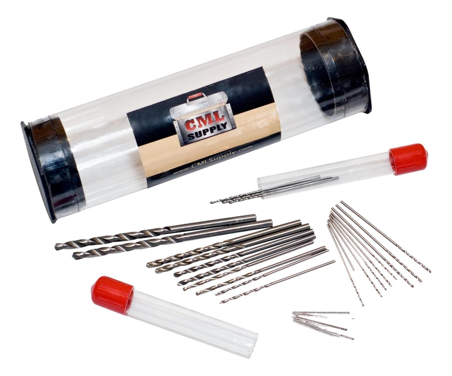 Mini Micro Drill Bit Set 30 pcs 0.013"-0.079" (0.4-2mm)