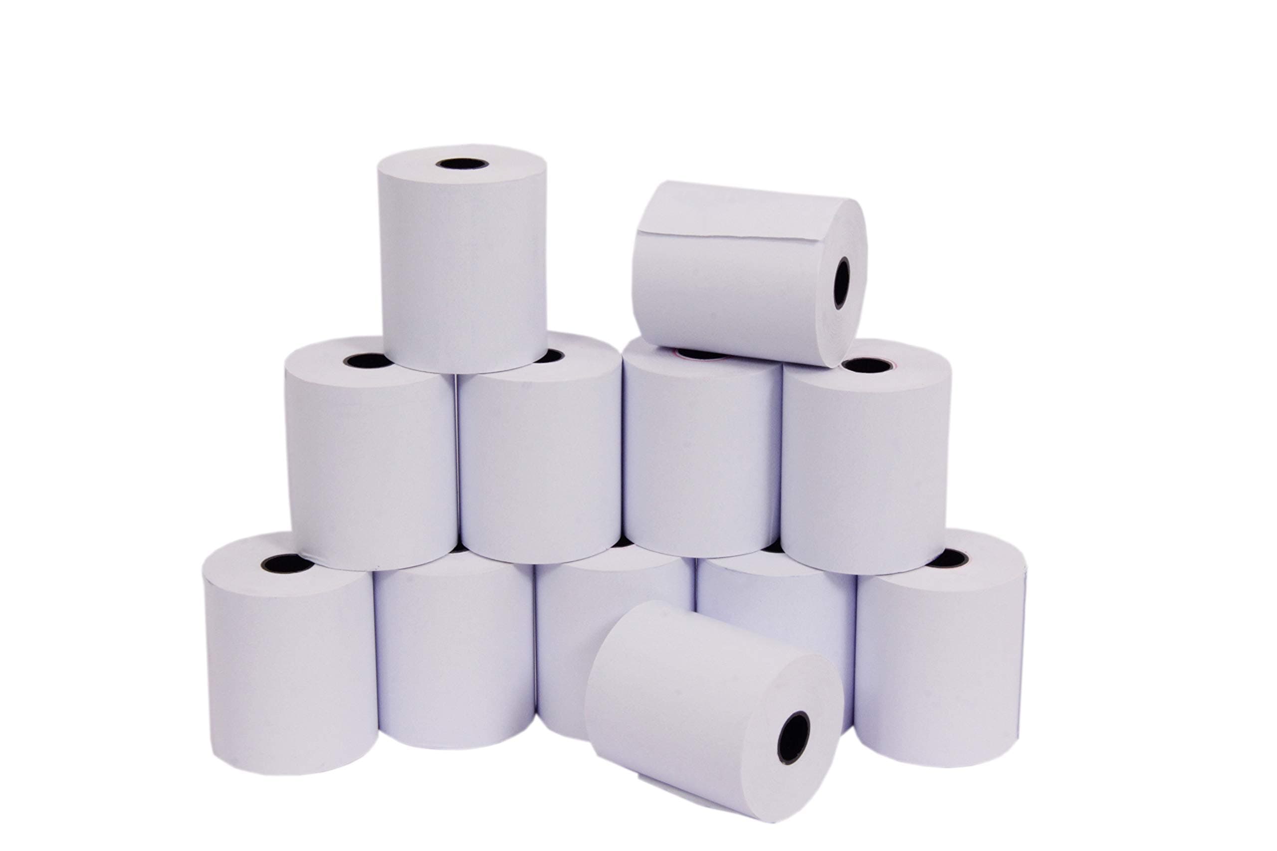 OFFICEWORKS THERMAL PAPER ROLLS (WHITE) 55 MM X 27 METERS (2 INCH)