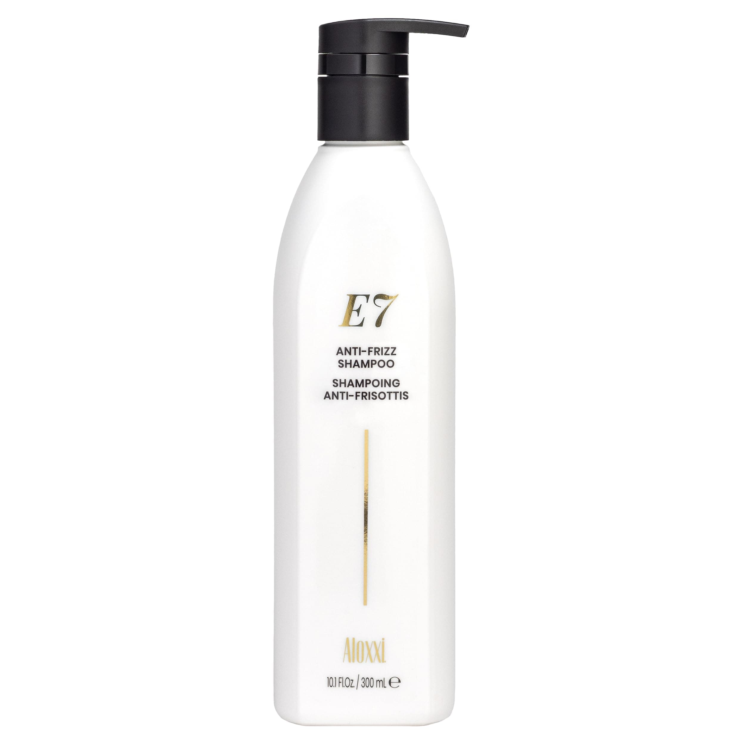 E7 Anti-Frizz Shampoo, Moisturizing & Strengthening with 7 Essential Cleansing Oils, for Color-Treated, Dry, Damaged & Frizzy Hair, Paraben & Sulfate-Free, 10.1 Fl Oz