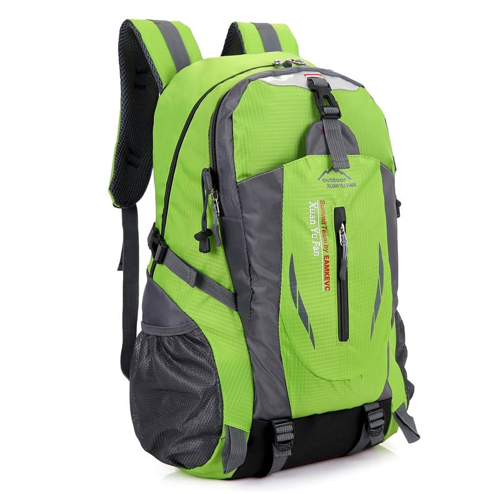 Hiking Backpack Large Lightweight Waterproof 40L Bag for Hiking Camping Running Cycling Trekking Outdoors Sports (Green)