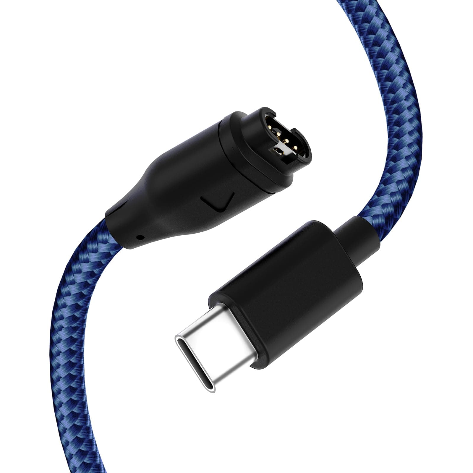 Tebiemao USB-C Charging Cable for Garmin Watch Charger-1 Pack