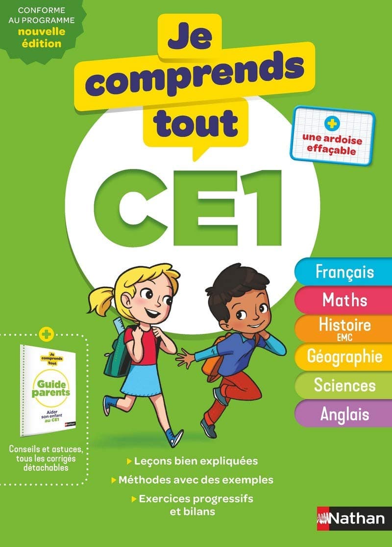 Je comprends tout CE1 Paperback – Student Edition, 2 May 2019
