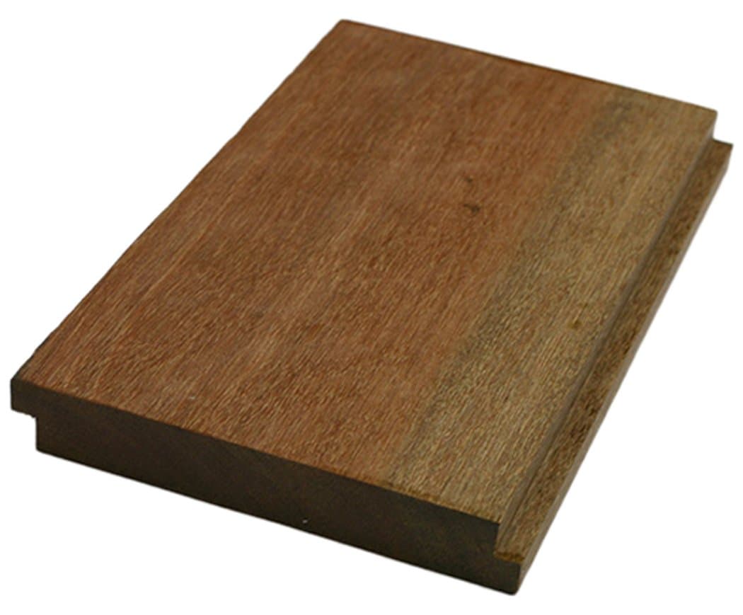 3810-19 19' x 1-1/8" x 7-3/8" Apitong Keruing Shiplap Flooring (Keruing,7" face, Std + Btr)