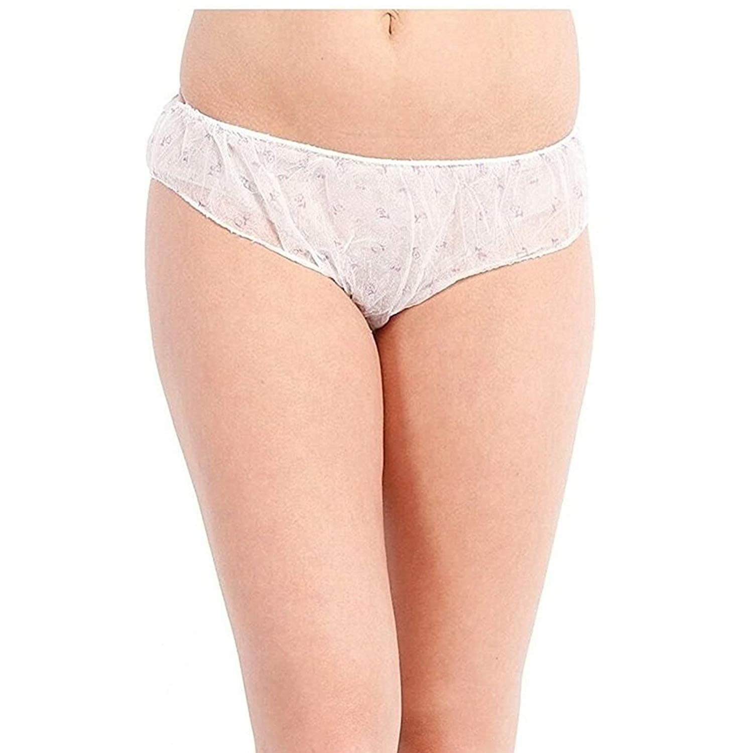 Regina Collections Disposable Panties Ideal for Travelling/Spa/Body Massage/Surgeries/Maternity/Periods