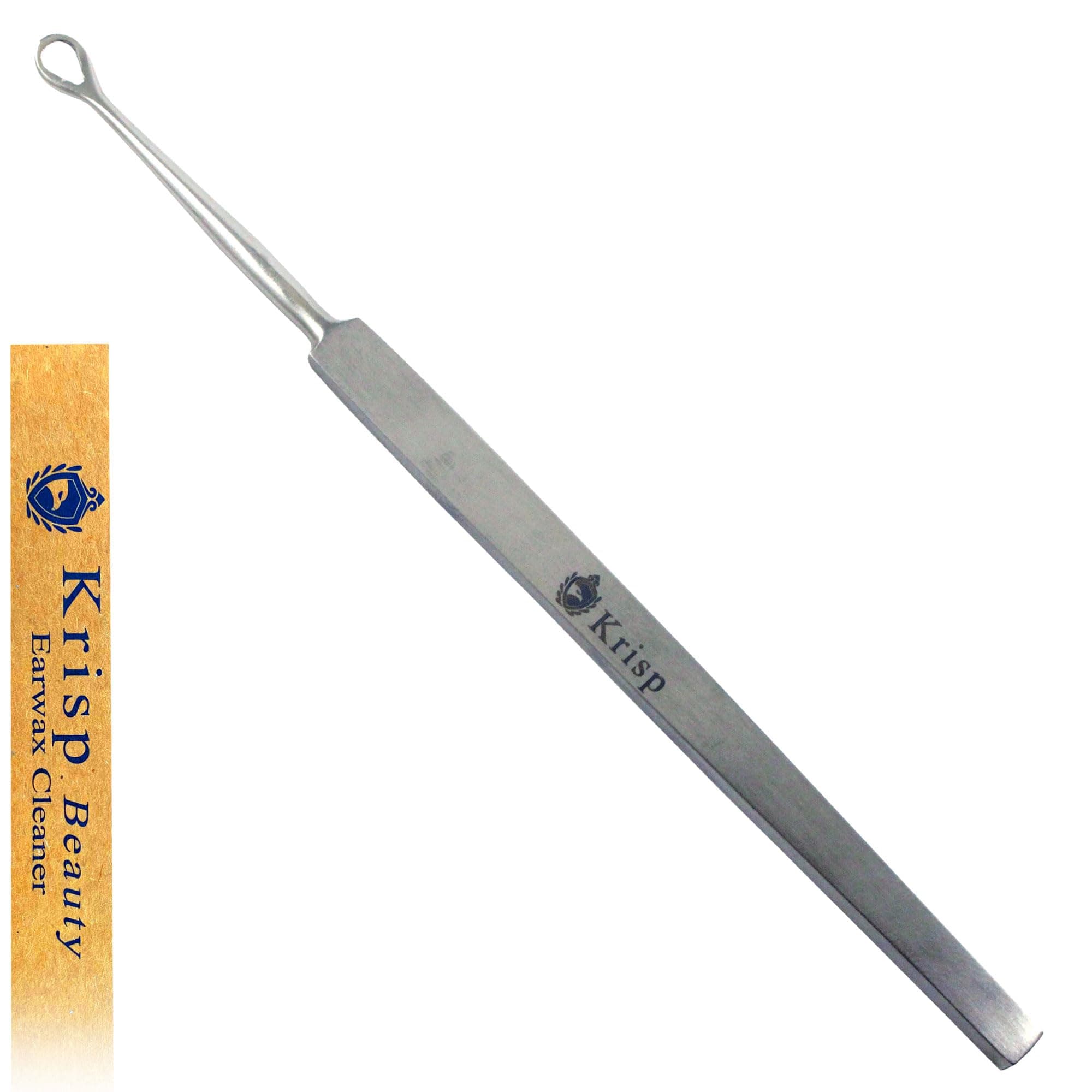 VALUE LIFE Ear Wax Removal Kit-Ear Q Tip Pick Curette Cleaning Reusable Earwax Cleaner Remover Medical Grade Stainless Steel Tool By Krisp Beauty