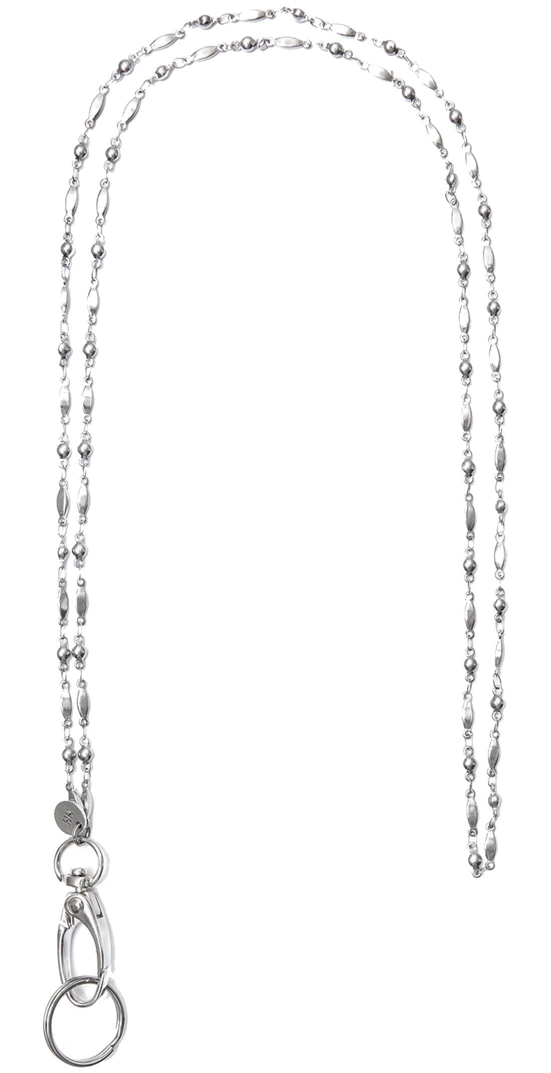 Hidden Hollow Beads Women's Strong Lanyard Non Breakaway - Stronger (Stainless Steel)
