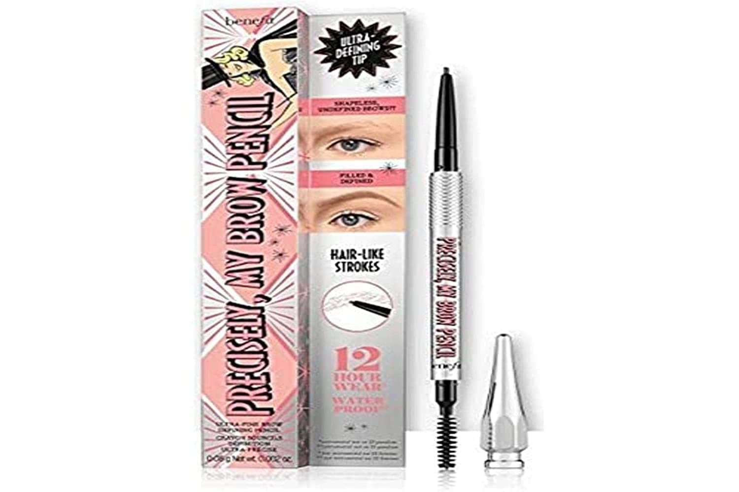 BENEFIT Precisely My Brow Pencil, Neutral Deep Brown, 0.08 gm
