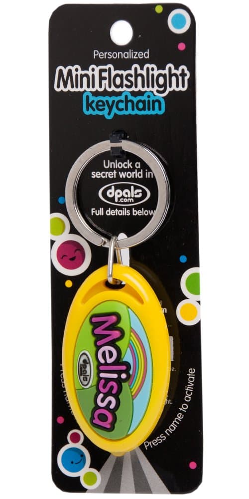 Mini Flashlight Key Chain, Melissa