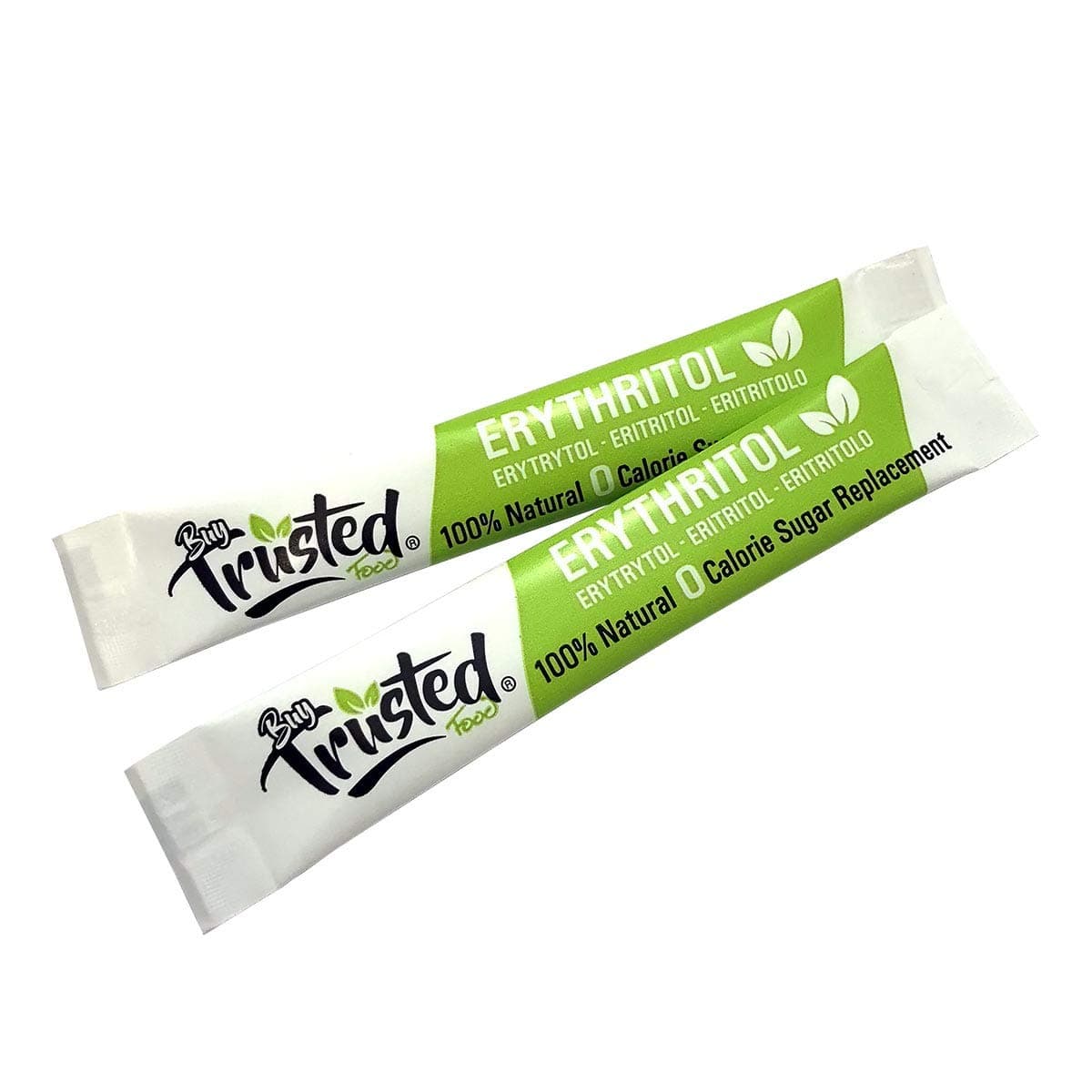BTF Erythritol Sticks - Zero Calorie 100% Natural Sugar Replacement (50 x 4g)
