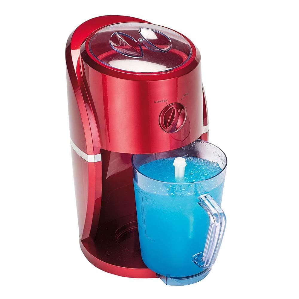 GOURMET GADGETRY RETROFROZENDRINKS Retro Diner Frozen Drinks and Slush Maker - Red [Energy Class A+]