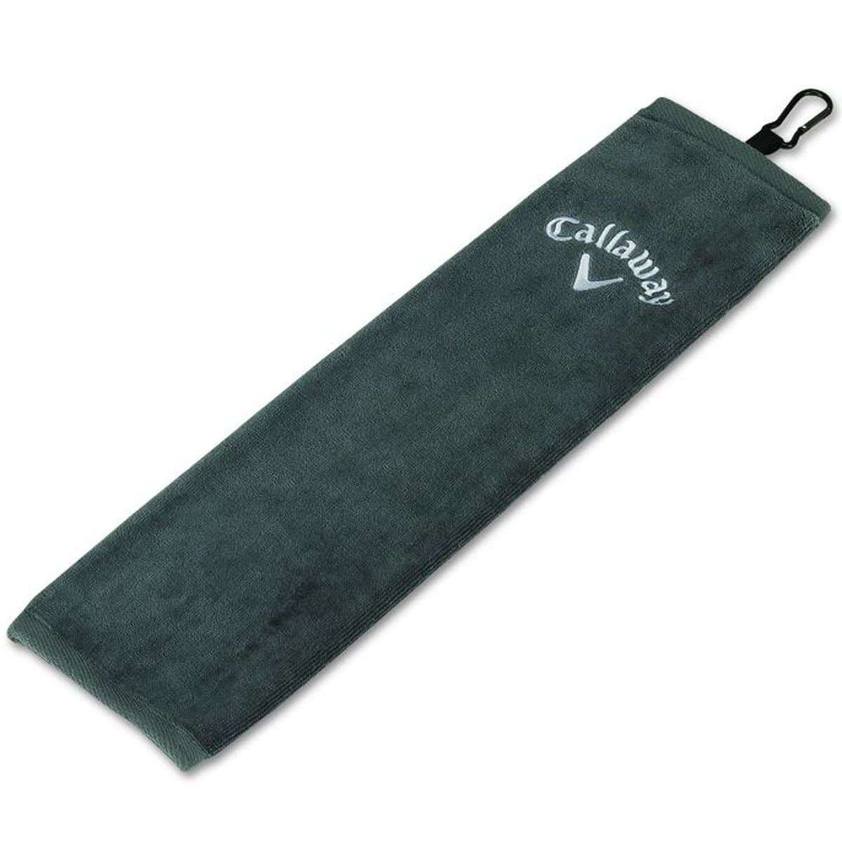 Callaway Tri Fold Towel, Grey , 16 x 21 Inches