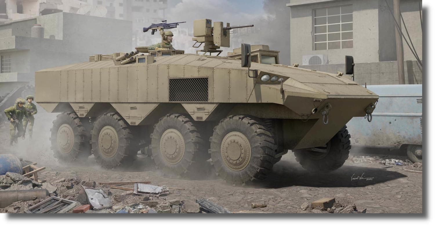 Hobbyboss 1:35 IDF Eitan Wheeled APC