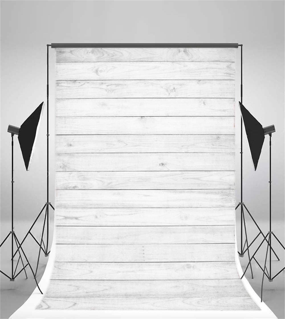 Laeacco 60cm x 90cm Plain Lateral-Cut Wood Plank Background for Photography Vinyl Simple Wood Texture Board Backdrop Child Adult Clothes Pets Food Shoot Live Show Video Studio Props