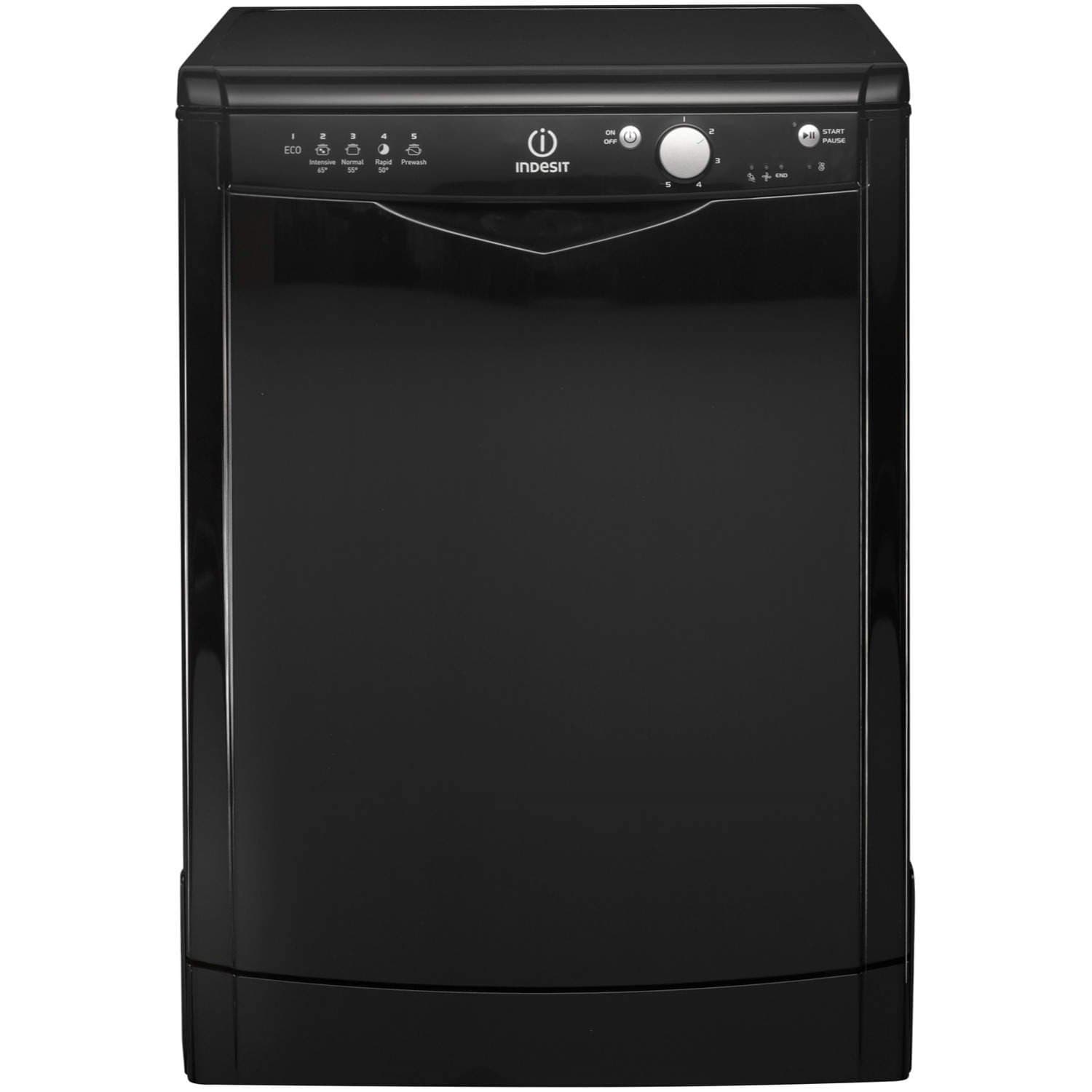 Indesit DFG 15B1 K Freestanding 13 Place A Dishwasher – Dishwasher (Freestanding, Black, Buttons, Rotating, 13 Places, 49 dB) [Energy Class A]
