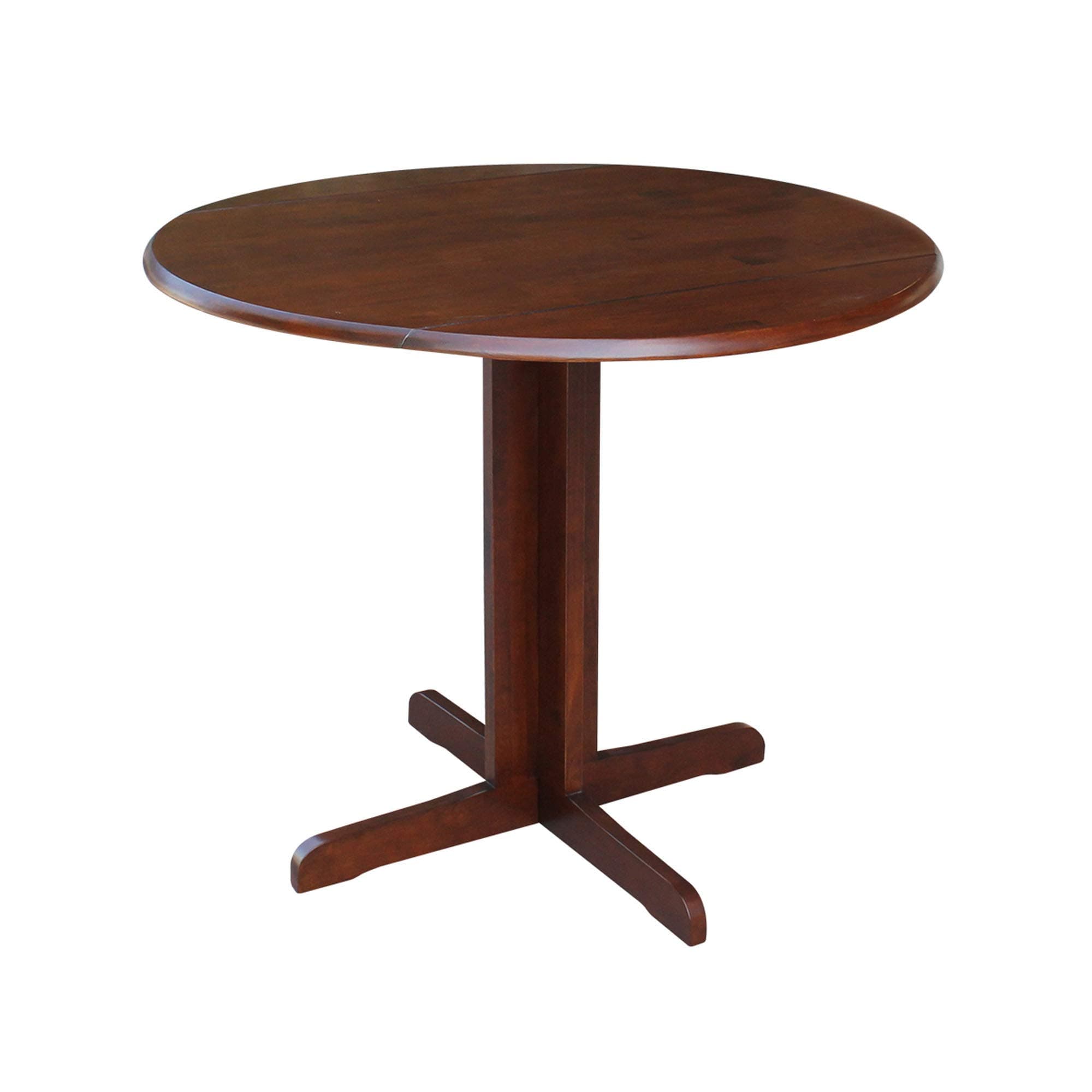 IC INTERNATIONAL CONCEPTS Dual Drop Leaf Table - 36"