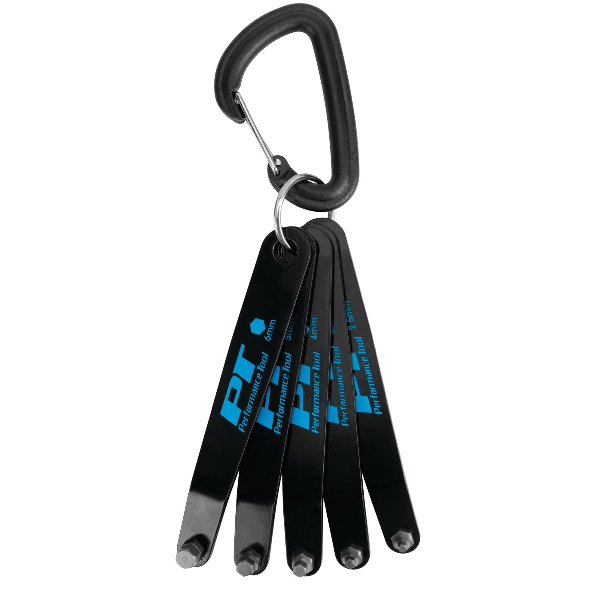 Performance ToolW86109 Metric Low Profile Offset Hex Key Wrench Tool Set for Workshops and Garages, Black, 5-Piece Set