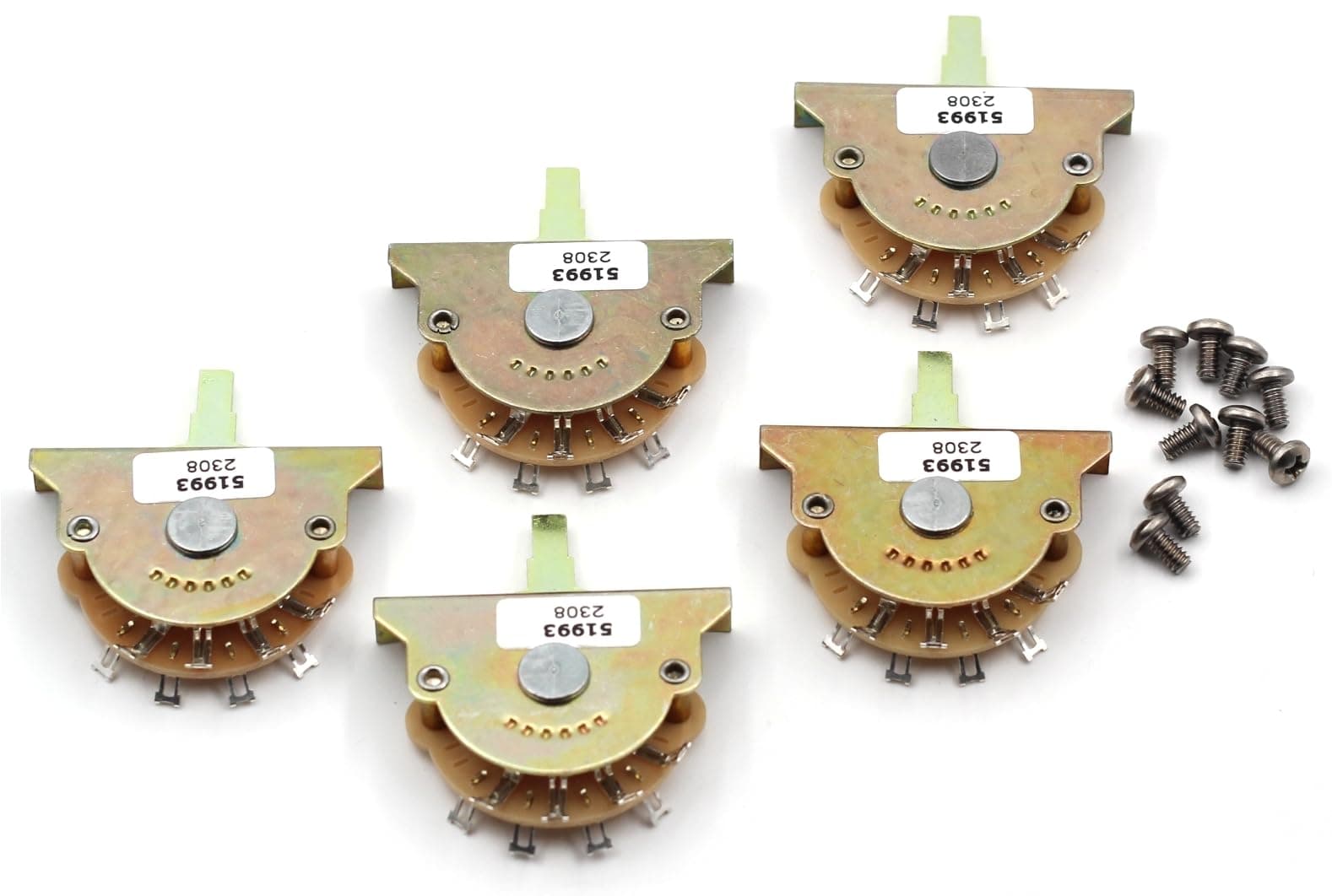 Oak Grigsby 5-Way Switch for Stratocaster® and Telecaster® - Guitar Pickup Selector Switch (5X)