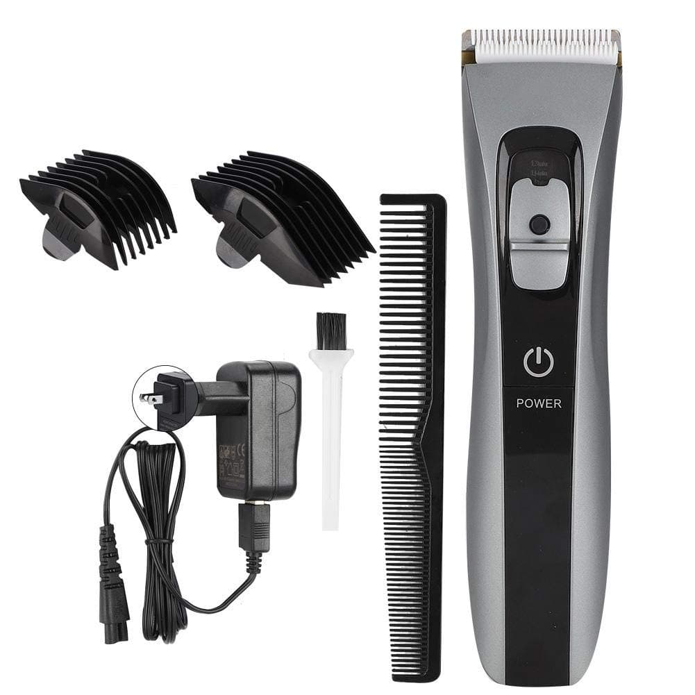 Marske Hair Trimmer, Household Level 7 Waterproof 2 Hours Fast Charging Hair Clipper for Man, Smart Touches Switches Adjustable Guide Comb Hair Cutter 100-240V(US Plug)
