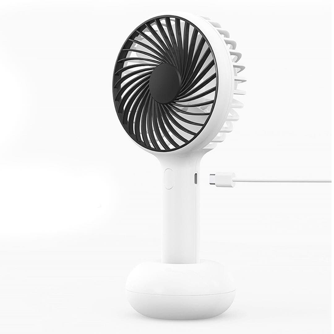 YKMY Hand Held Fans,Mini Portable Fan,Battery Operated USB Rechargeable Travel Handheld Fans for Office, Bus, Home, Park.