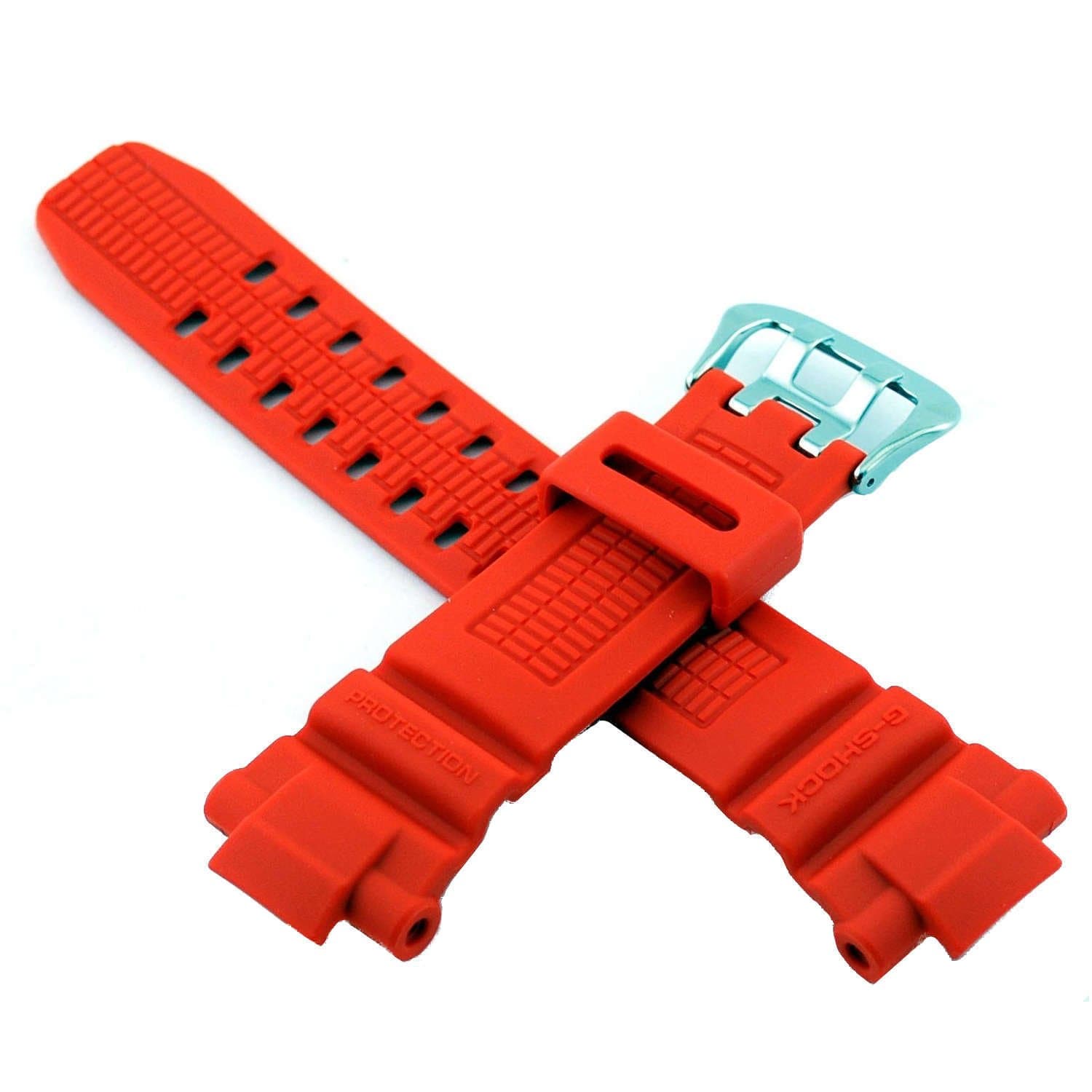 #10370830 Genuine Factory Replacement Band for G Shock Watch Model GW3000M-4AV (Orange)
