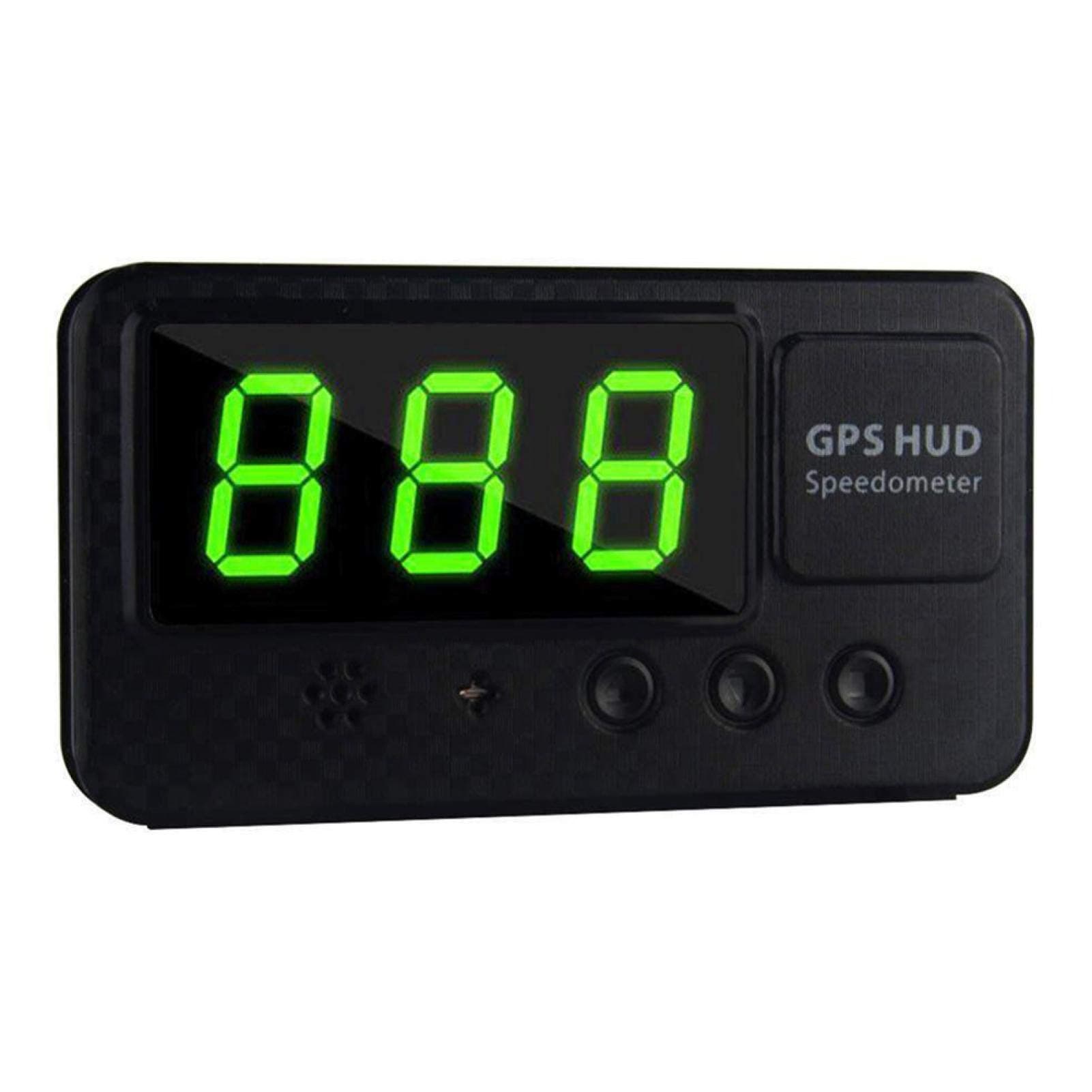 Universal GPS Head Up Display Speedometer, Heads Up Display for Cars Windshield Projector Digital Speed MPH Over Speeding Alarm, GPS Speedometer Overspeed Alarm Windshield Project(Black)