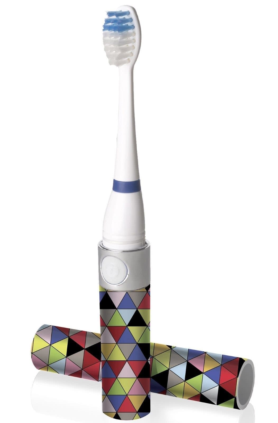 Slim Sonic Toothbrush Prism - Multicolor - Adult - Reusable - Vibrate - Sonic - Automatic - 1 Count