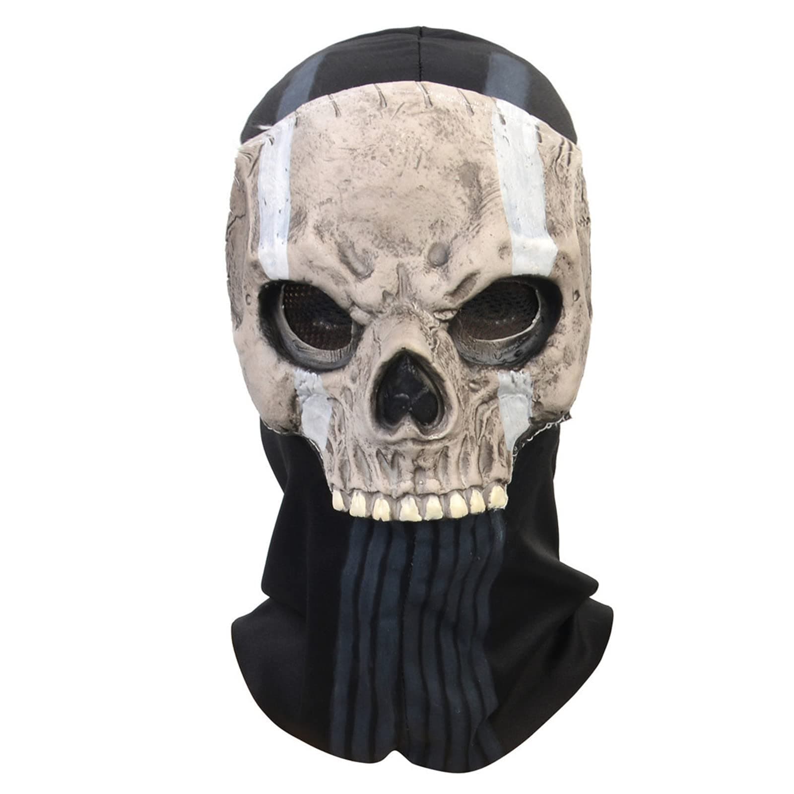 Ghost Skull Mask Full Face Unisex For War Game Outdoor Sport Halloween Cosplay