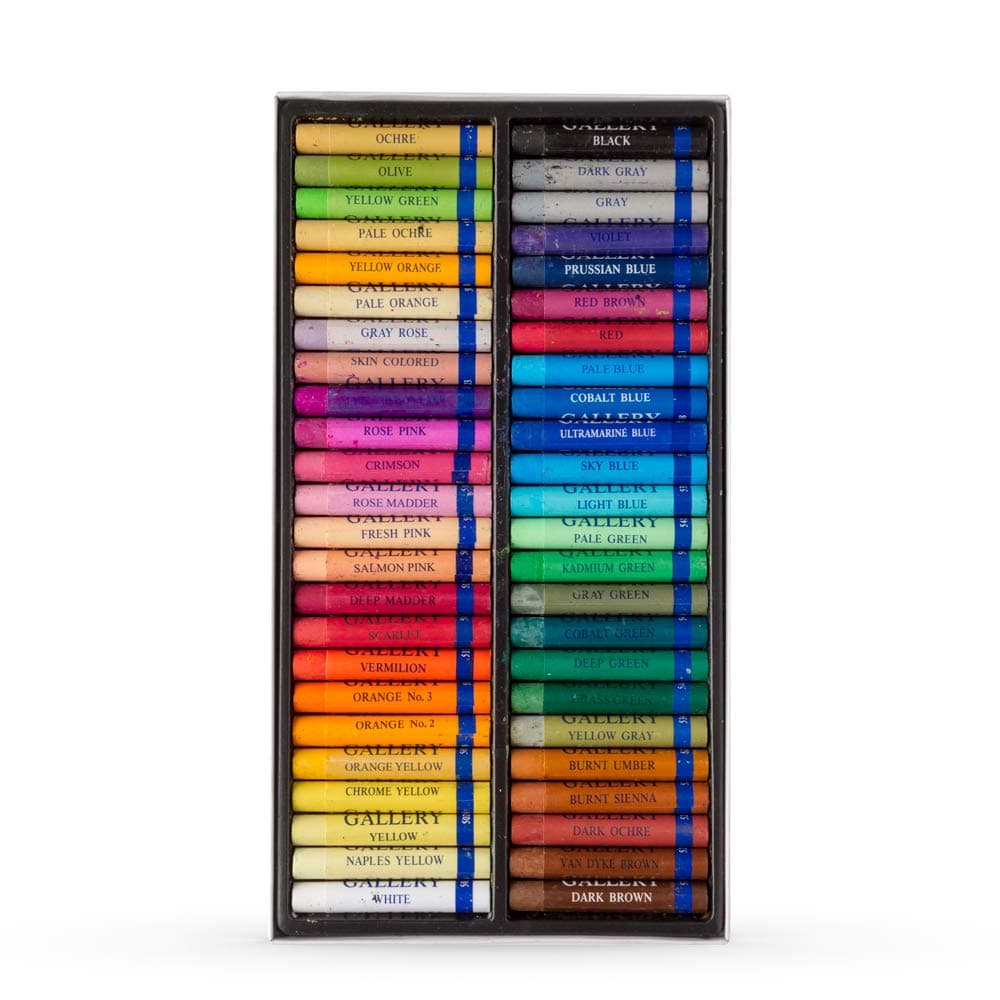 Inscribe Gallery Oil Pastels - Assorted Colours, Pack of 48