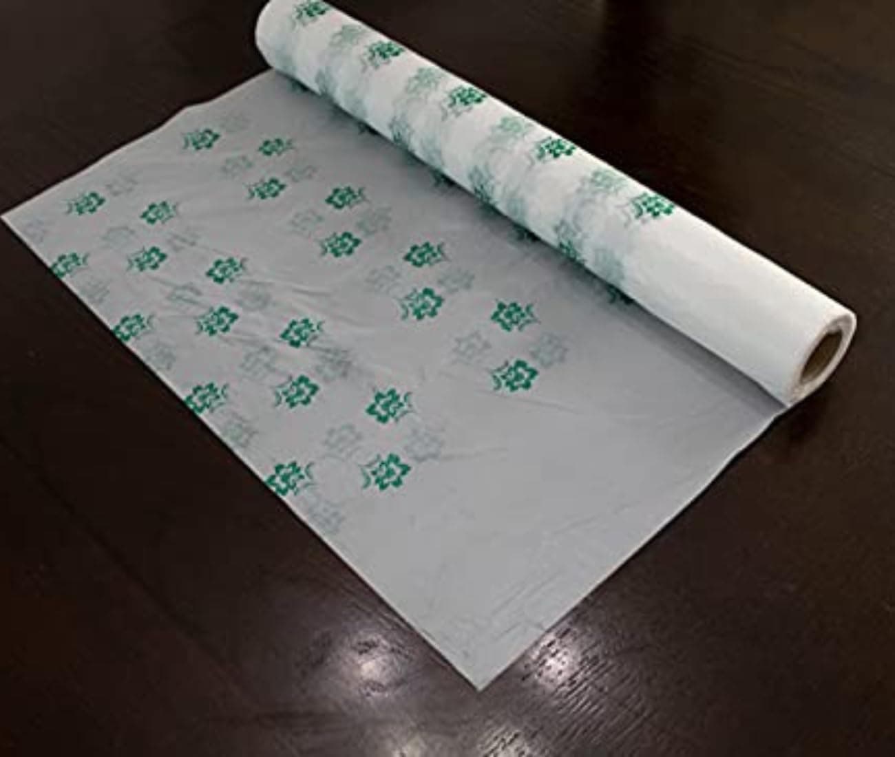 Mujeza Plastic Table Cover Roll 164FT / 50M - Easy to Cut 50 Pieces Plastic Tablecloth Roll for Parties & Events - Table Cloth Disposable & Easy Cleanup