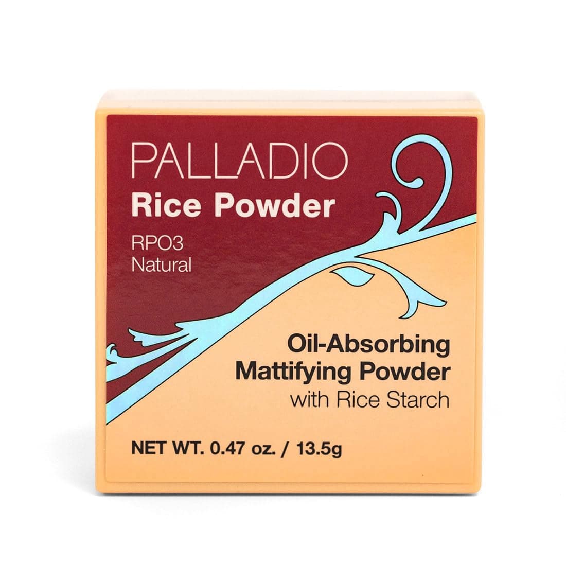 Palladio Rice Powder with Puff Number RPO3, Natural 17 g