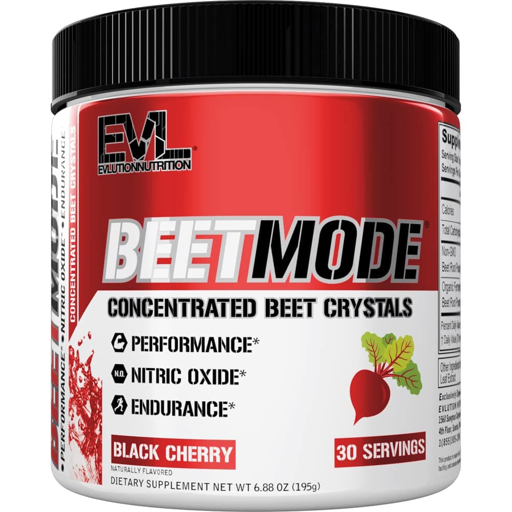 Evlution (Black Cherry) - Nutrition Beet Mode, Concentrated Beet Crystals, Black Cherry (30 Servings)