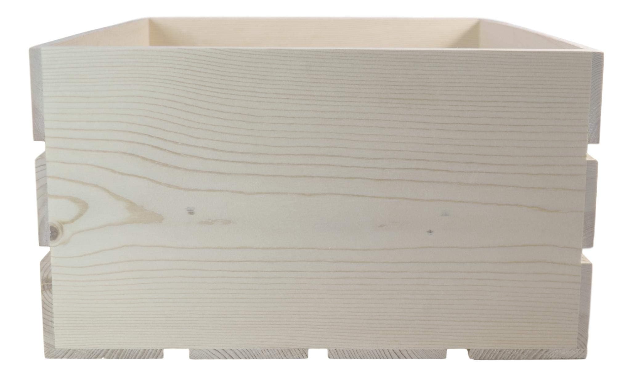 Wooden Crates, 22x16.25x9.25 Inches Outside Dimensions (Qty.3)