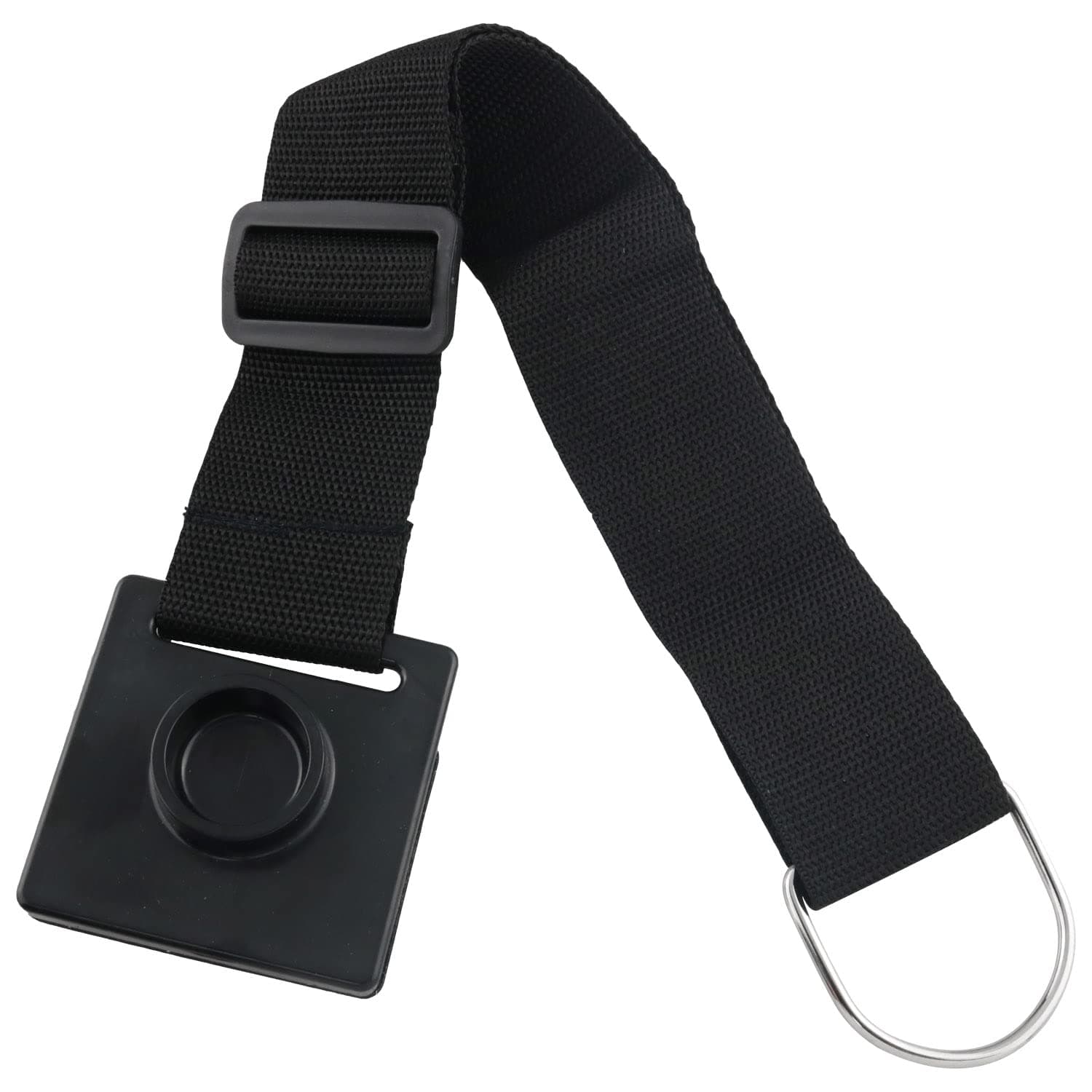 Cello Endpin Anchor Cello Antiskid Device Adjustable Strap with Thick Pad Non-slip Endpin Stopper Holder Stand Musical Instrument Accessories, Black